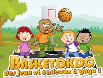 Nouveau site de jeux &agrave; cadeaux - basketokdo