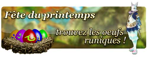F&ecirc;te de p&acirc;ques sur runes of magic