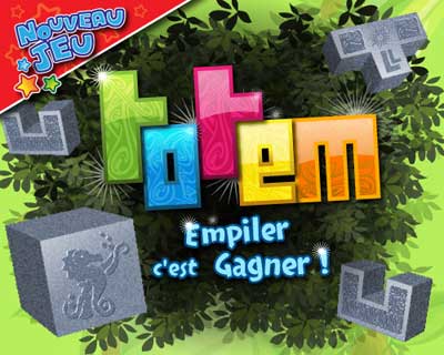 Nouveau jeu sur ilojeu - totem