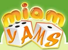 Nouveau jeu de d&eacute;s - miam yams