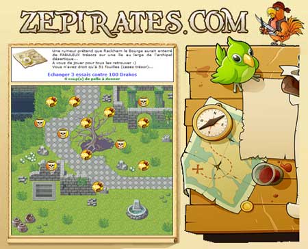 Changements sur zepirates.com