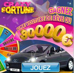 Nouveau jeu de hasard gratuit - crazy fortune