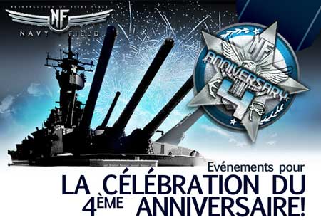 Navyfield f&ecirc;te ses 4 ans