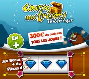 Nouvelle courses aux trésors avec encore plus de bonus