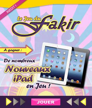 Jeu du fakir sur prizee