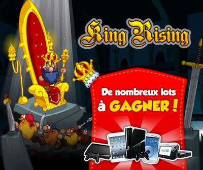 Montez sur le tr&ocirc;ne de king rising