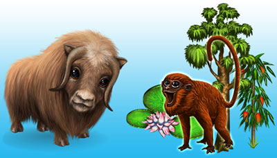 Le hurleur roux sur my free zoo