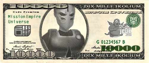 10.000 Ikolium cadeaux sur Empire Universe 3