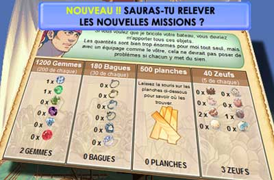 Qu&ecirc;tes par &eacute;quipe sur zepirates