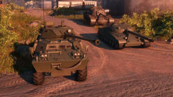 copie d'�cran de Armored Warfare