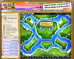 copie d'�cran de Crazy Archipel