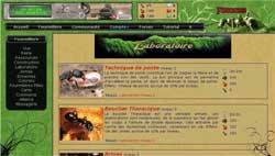 copie d'�cran de Fourmizzz