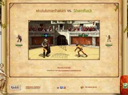 copie d'�cran de Gladiators
