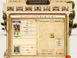 copie d'�cran de Gladiators