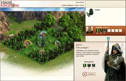 copie d'�cran de Heroes Kingdoms