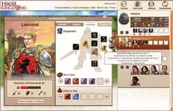 copie d'�cran de Heroes Kingdoms