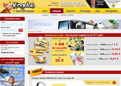 copie d'�cran de Kingoloto