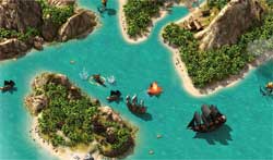 copie d'�cran de Pirate Storm