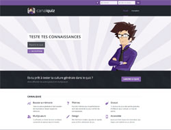 copie d'�cran de Canal Quiz