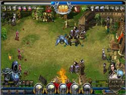 copie d'�cran de Castle Of Heroes