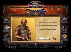 copie d'�cran de Cowboys Town