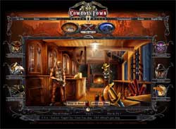 copie d'�cran de Cowboys Town
