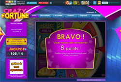 copie d'�cran de Crazy Fortune