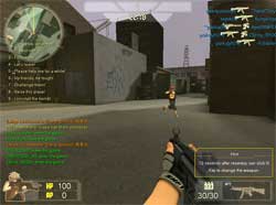 copie d'�cran de Crazy Shooter Online