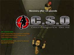 copie d'�cran de Crazy Shooter Online