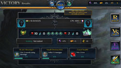 copie d'�cran de Fantasy Rivals