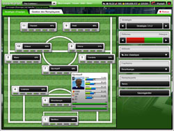 copie d'�cran de Football Masters