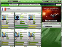 copie d'�cran de Football Masters