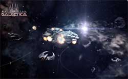 copie d'�cran de Galactica Online