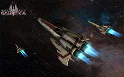 copie d'�cran de Galactica Online