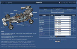 copie d'�cran de Grand Prix Racing