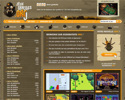 copie d'�cran de JeuxGratuits.org
