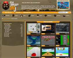 copie d'�cran de JeuxGratuits.org