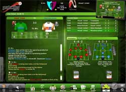 copie d'�cran de Manager Football