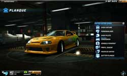 copie d'�cran de Need For Speed World