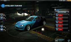 copie d'�cran de Need For Speed World