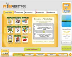 copie d'�cran de Prime Grattage