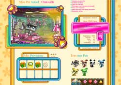 copie d'�cran de Sim Pet